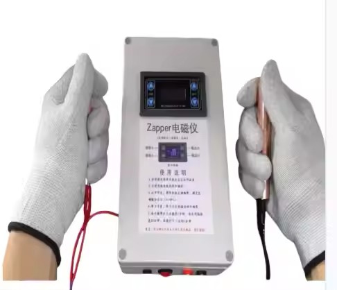 Dr. Hulda Clark Rife biofrequency generator used for parasite and bacteria frequency resonance detector testing.